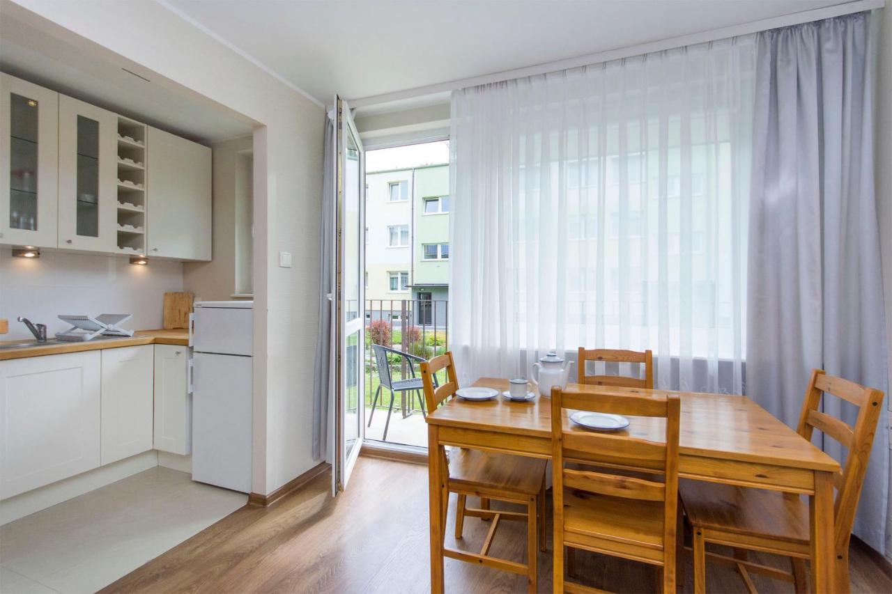 Apartament Nadmorski Wyspa Sobieszewska Danzica Esterno foto